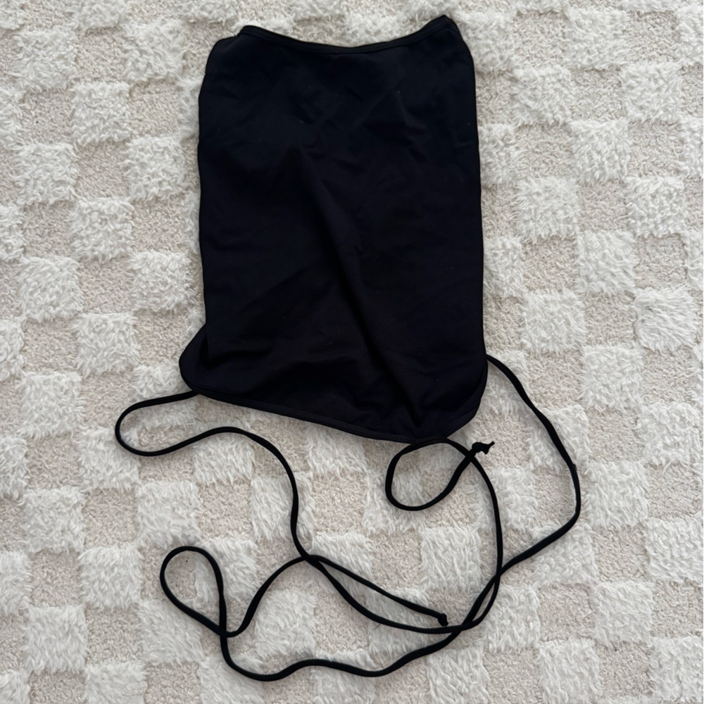 Black Drawstring Bag